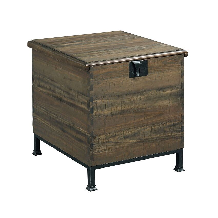 -MILLING CHEST END TABLE