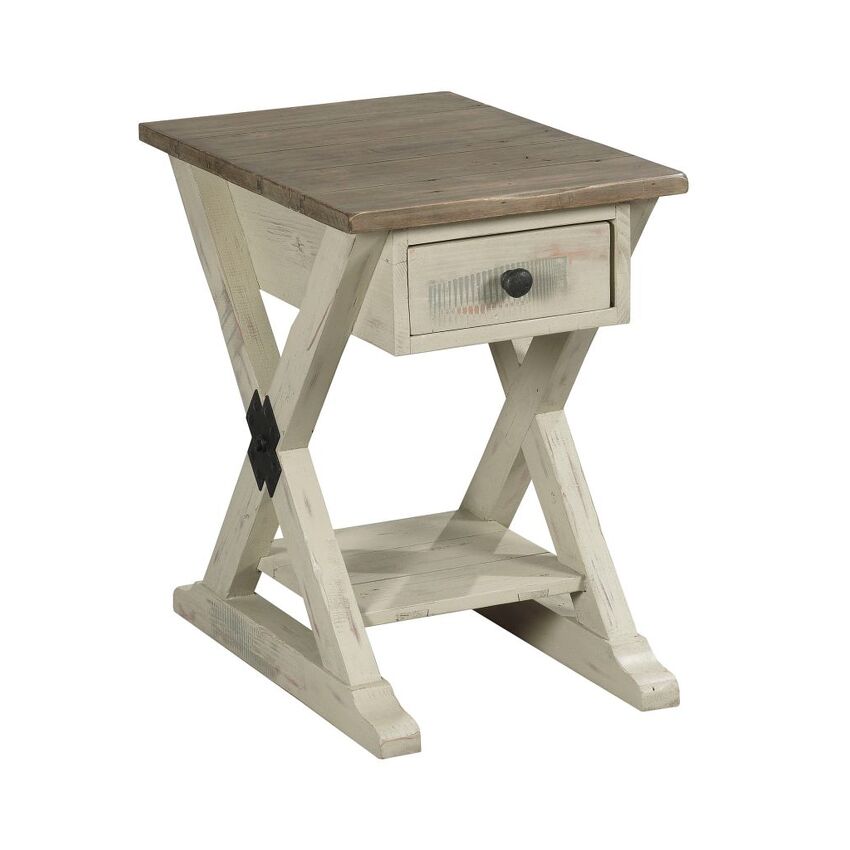 -TRESTLE CHAIRSIDE TABLE
