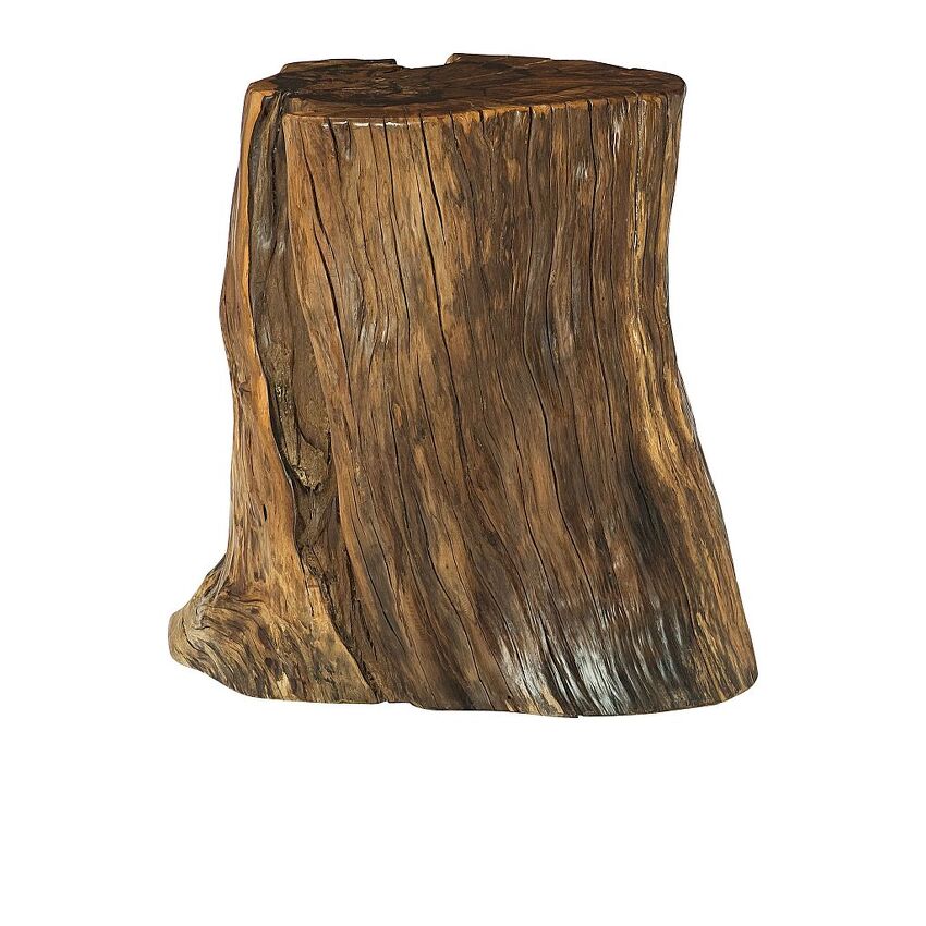 -TREE TRUNK ACCENT TABLE