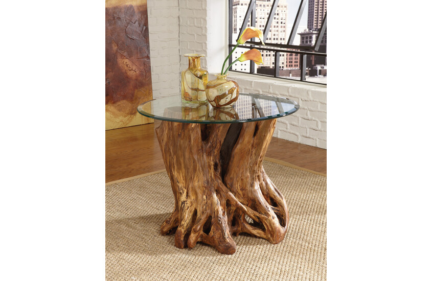 Root Ball End Table Room 1