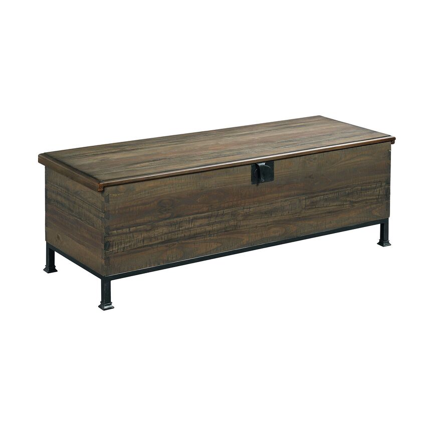 HIDDEN TREASURES-MILLING CHEST COFFEE TABLE