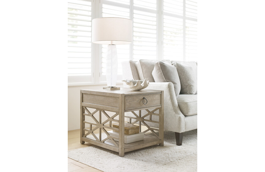 BISCAYNE DRAWER END TABLE Room 1