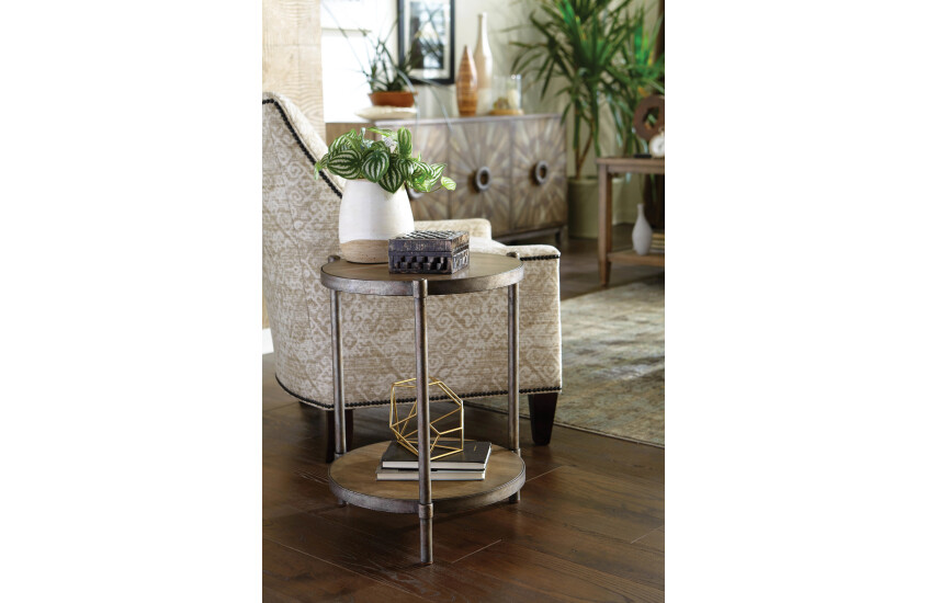 ROUND ACCENT TABLE Room 1